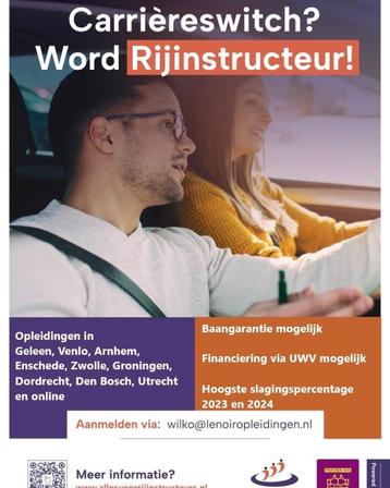 Opleiding Rijinstructeur beschikbaar voor biedingen