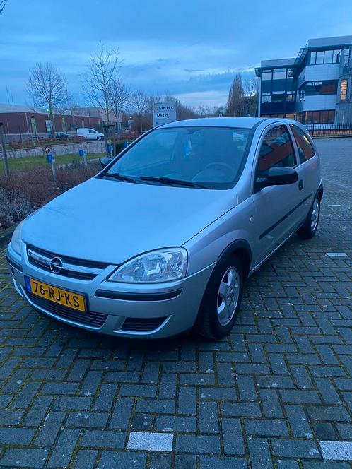 Opel Corsa 1.2 16V Twinport 3D 2005 Grijs, Auto's, Opel, Particulier, Corsa, Airbags, Boordcomputer, Centrale vergrendeling, Cruise Control