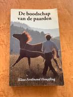 De boodschap van paarden K.F.Hempfling, Onbekend, Overige soorten, Ophalen of Verzenden, Zo goed als nieuw