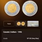 Canadese 2 Dollar Munt 1996, Postzegels en Munten, Munten | Amerika, Ophalen of Verzenden, Noord-Amerika, Losse munt, Goud