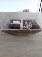 Stoer Sober Houten Bakje met Vakken, Antiek en Kunst, Ophalen