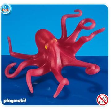 Wild life zeedieren 7252 Rode Octopus  Nieuw in Zak beschikbaar voor biedingen