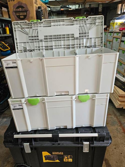 2x Festool sys3 xxl 337 systainers. Nieuw!, Doe-het-zelf en Verbouw, Gereedschapskisten, Zo goed als nieuw, Ophalen