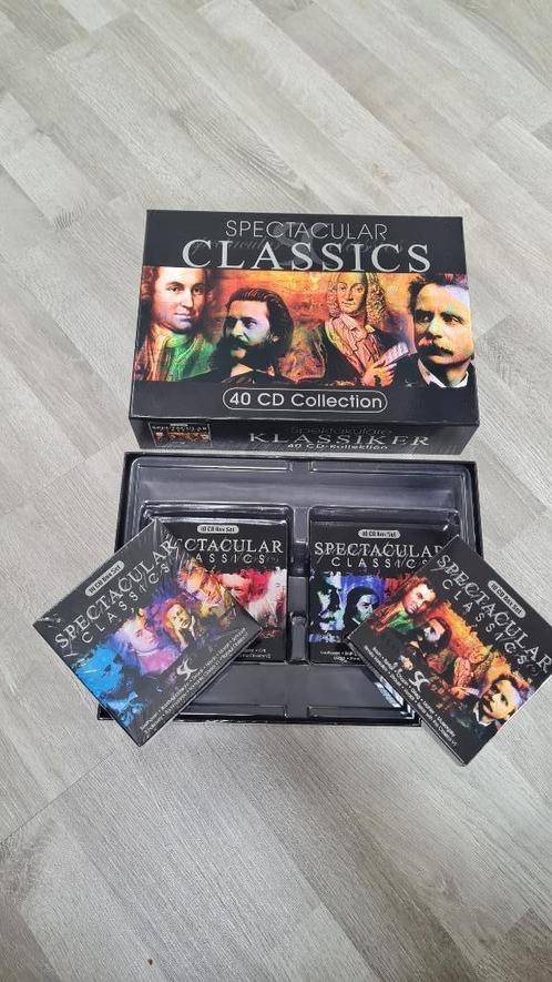 Spectacular Classics - CD Box met 40 klassieke cd's en, Cd's en Dvd's, Cd's | Klassiek, Zo goed als nieuw, Overige typen, Classicisme