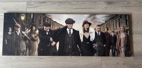 Canvas Schilderij Peaky Blinders 120x40 cm (BxH), Huis en Inrichting, Woonaccessoires | Schilderijen, Tekeningen en Foto's, Zo goed als nieuw