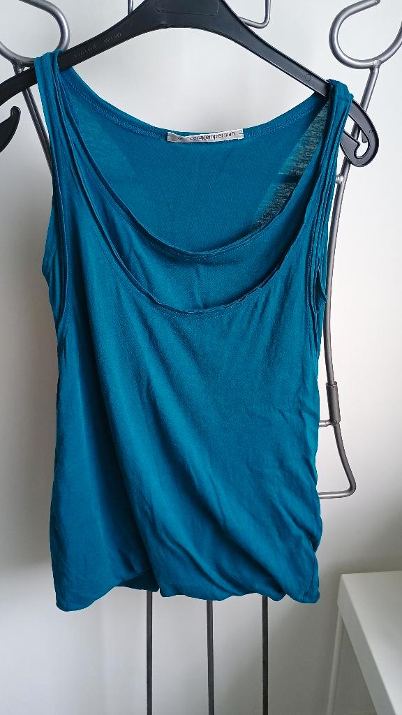 Top Cora Kemperman, Kleding | Dames, Tops, Gedragen, Maat 38/40 (M), Groen, Zonder mouw, Ophalen of Verzenden