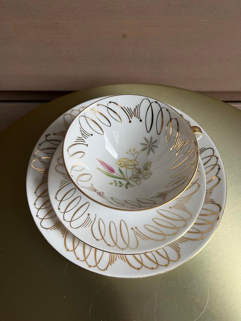 Bavaria Winterling Marktleuthen duits porseleinen ontbijtset, Ophalen of Verzenden