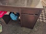 Bureau ikea zwart, Huis en Inrichting, Ophalen, Zo goed als nieuw