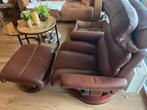 Stressless Relaxstoel met Voetenbank - Zeer Goed Onderhouden, Huis en Inrichting, Fauteuils, Ophalen of Verzenden, Zo goed als nieuw