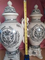 Te koop 2 mooi vazen, Huis en Inrichting, Woonaccessoires | Vazen, Ophalen, Overige kleuren, Glas, Minder dan 50 cm