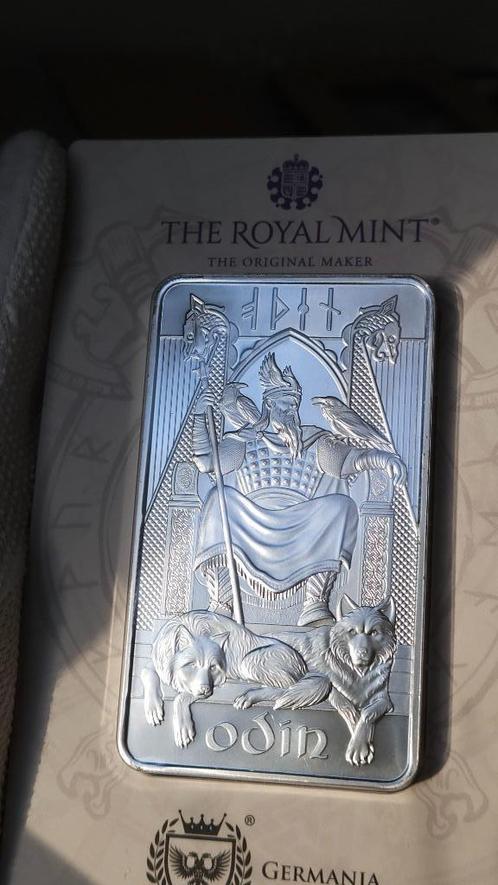 10 oz Odin Silver Bar, Postzegels en Munten, Edelmetalen en Baren, Zilver, Verzenden