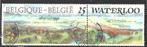 B 155 - 1990 - Belgie/150j Slag van Waterloo+ tab, Postzegels en Munten, Verzenden, Overige landen, Gestempeld