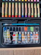 Koffertje met olieverf, potloden en krijt, Ophalen, Gebruikt