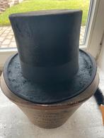 Antieke koetsiers hoed hoge zijde, Ophalen of Verzenden, Zo goed als nieuw, Schoeisel