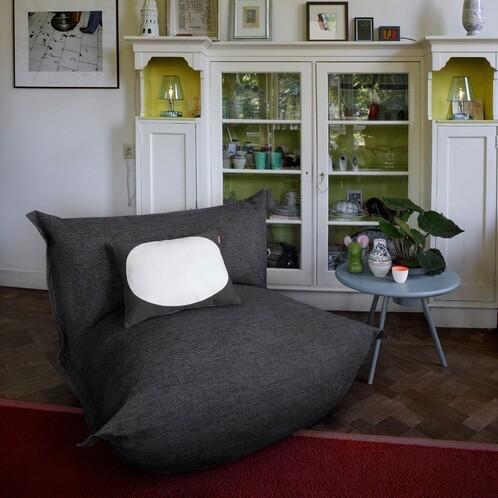 Fatboy Bonbaron outdoor, Huis en Inrichting, Zitzakken, Zo goed als nieuw, Zitzakstoel, Grijs, Ophalen