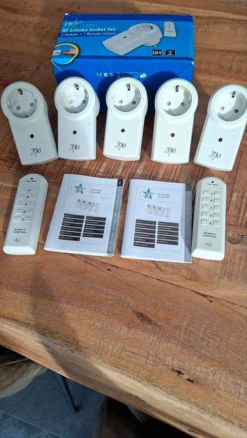 HQ Schuko Stopcontact Set - Zo Goed Als Nieuw! beschikbaar voor biedingen