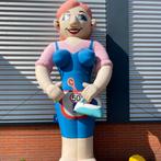 🎉Opblaasbare Sarah 50 jaar 🎉 TE HUUR met verkeersbord, Ophalen, Zo goed als nieuw, Abraham of Sarah