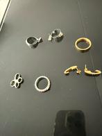 Energetix oorbellen en ringen en 1vlinderhanger., Sieraden, Tassen en Uiterlijk, Oorbellen, Overige materialen, Hangers, Ophalen of Verzenden