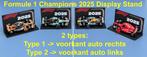 Formule 1 Speed Champions 2025 Display Stand - 2 types, Ophalen of Verzenden, Nieuw, Overige merken