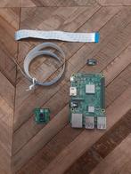 Raspberry Pi 3 B + Camera + 16GB microSD, Ophalen of Verzenden, Zo goed als nieuw, Minder dan 2 Ghz