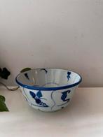 Blauw wit porseleinen schaaltje, Ophalen of Verzenden