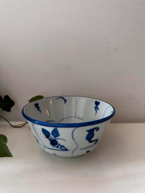 Blauw wit porseleinen schaaltje, Antiek en Kunst, Antiek | Schalen, Ophalen of Verzenden
