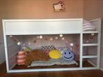 Kura Ikea omkeerbaar bed wit geverfd, Ophalen, Zo goed als nieuw, Halfhoogslaper