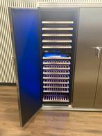 Luxe RVS Boretti Koelkast + Wijnklimaatkast, 200 liter of meer, Fornello Esperta, Met aparte vriezer, Zo goed als nieuw