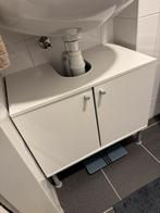 IKEA Fullen Wastafelkast - Wit - 60x55cm, Huis en Inrichting, Badkamer | Badkamermeubels, Ophalen, Gebruikt, 50 tot 100 cm, Minder dan 100 cm