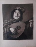 Schilderij gravure/ets Rudolf Stang naar Frans Hals, Ophalen
