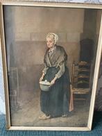 Kniertje, Antiek en Kunst, Kunst | Schilderijen | Klassiek, Ophalen of Verzenden