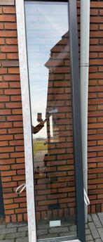 Nieuw kunststof kozijn + glas zijlicht antraciet, Ophalen, Nieuw, Kunststof, Raamkozijn