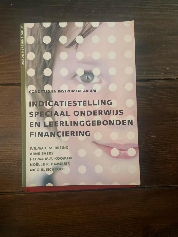 Indicatiestelling Speciaal Onderwijs, Boeken, Studieboeken en Cursussen, Gelezen, HBO, Alpha, Ophalen of Verzenden