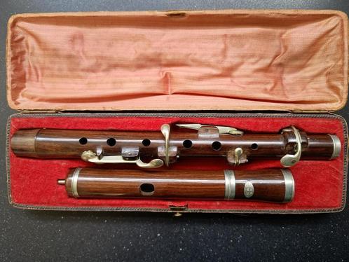 S. Koch Wien piccolo, Muziek en Instrumenten, Blaasinstrumenten | Dwarsfluiten en Piccolo's, Gebruikt, Piccolo, Met koffer of tas