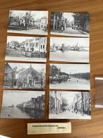8 historische prentbriefkaarten Zaandam, Verzamelen, Ophalen of Verzenden, Voor 1920, Ongelopen, Noord-Holland