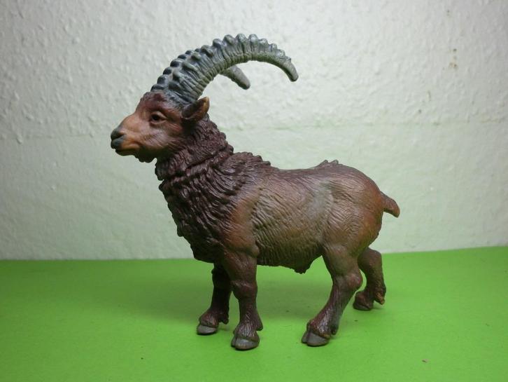 Schleich14235 steenbok, dierfiguur, Verzamelen, Dierenverzamelingen, Gebruikt, Beeldje of Figuurtje, Wild dier, Ophalen of Verzenden