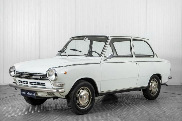 DAF 55 (bj 1972, automaat), Auto's, Overige Auto's, Bedrijf, Te koop, Benzine, Overige carrosserieën, Automaat, Geïmporteerd, Wit