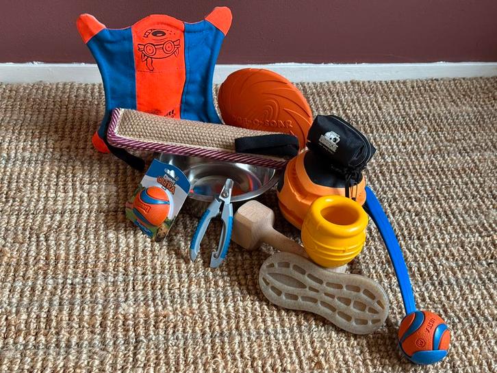 Hondenspelletjes, hondenspeelgoed, hondenspullen, Dieren en Toebehoren, Honden-accessoires, Gebruikt, Ophalen of Verzenden