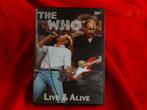 DVD.Video, The Who, Live & Alive,Nieuw in Box,Krasvrij, Cd's en Dvd's, Dvd's | Muziek en Concerten, Alle leeftijden, Ophalen of Verzenden