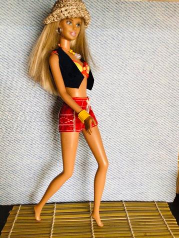 Vintage Barbie Cali Girl met accessoires 