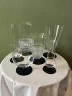 Unieke verzameling artdeco vazen glas copier set van 6, Antiek en Kunst, Antiek | Glas en Kristal, Ophalen