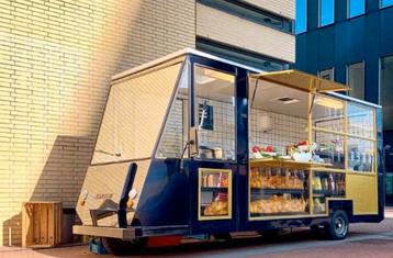 Unieke Foodtruck Spijkstaal electriche gereviseerde accu