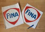 Fina decals voor benzinepomp, Verzamelen, Merken en Reclamevoorwerpen, Ophalen of Verzenden, Zo goed als nieuw