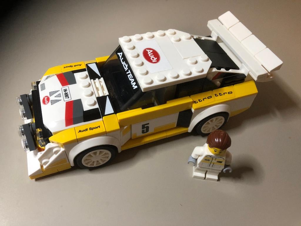 Lego speed 7897 audi team, Ophalen of Verzenden, Zo goed als nieuw, Complete set, Lego