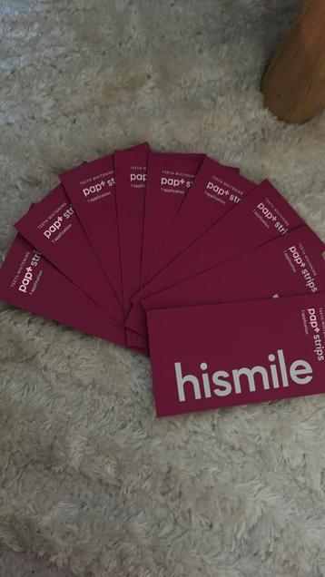Hismile teeth whitening strips 9 stuks beschikbaar voor biedingen