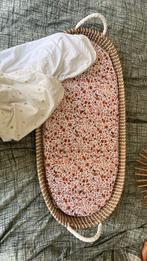 Mozes mandje verschoonkussen inclusief drie hoesjes., Ophalen, Zo goed als nieuw, Kleed of Kussen