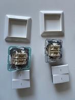 Twee schakelaars, Ophalen of Verzenden, Gebruikt, Schakelaar