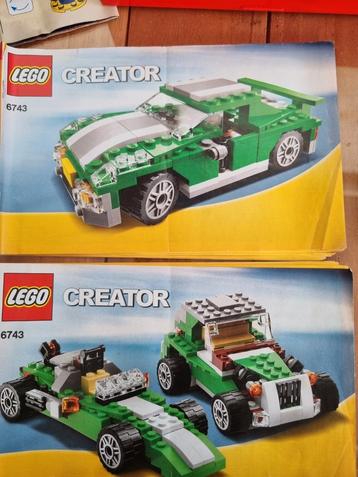 Lego creator 6743 racewagen 