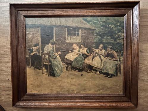 2 reproducties van klassieke werken in zeer goede lijsten, Antiek en Kunst, Kunst | Schilderijen | Klassiek, Ophalen of Verzenden