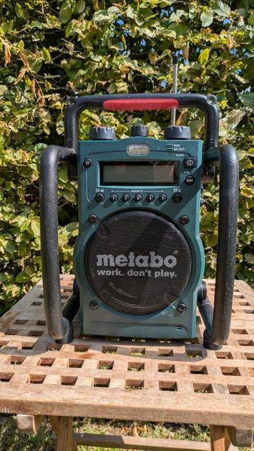 Metabo bouwradio, in originele Metabo doos incl.handleiding beschikbaar voor biedingen